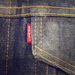 Big E Vintage Levi’s Denim Jacket Trucker no hands